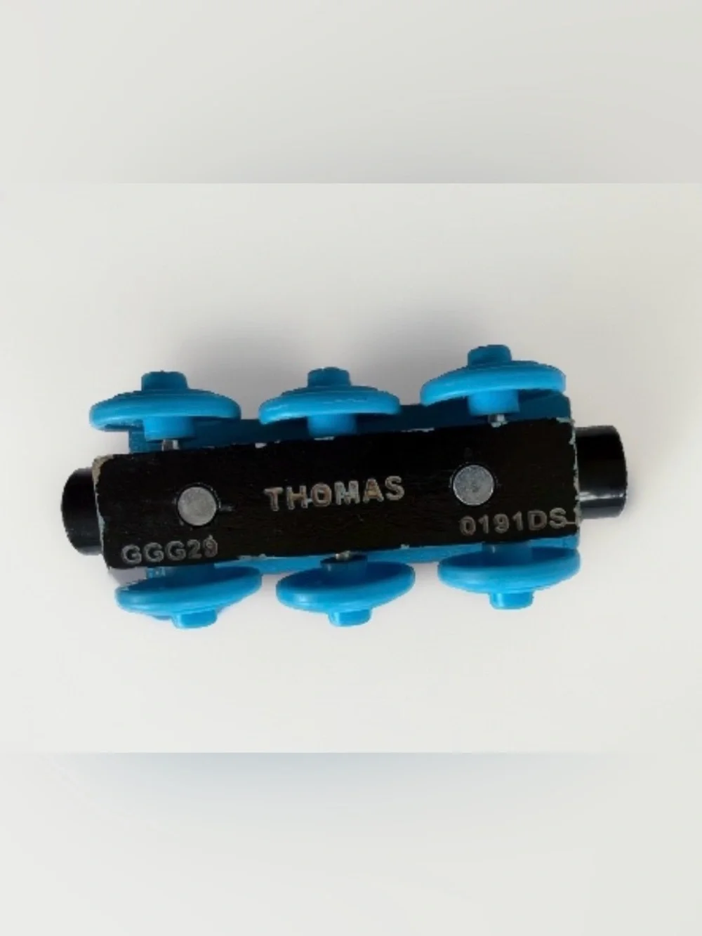 Thomas & Friends Wood Engine GGG29 Blue Tank Train 1 Wooden Railway Mattel Toy